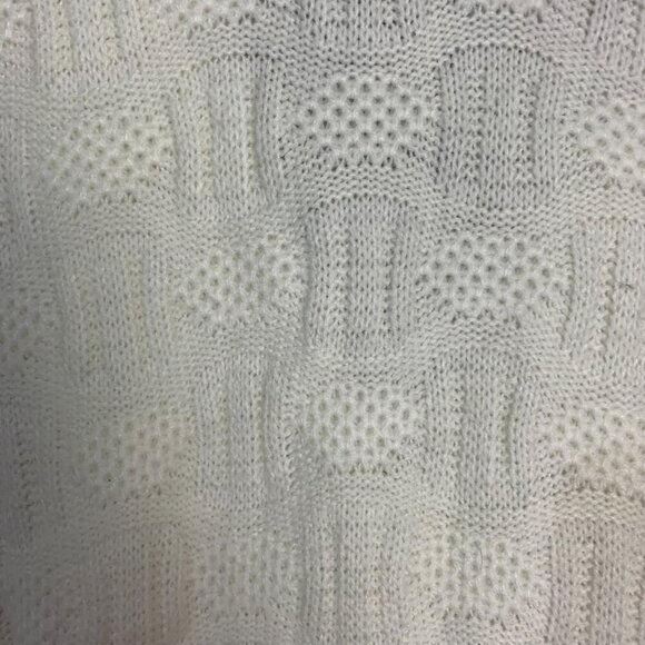 Vintage 90s Penmans Textured Knit Grandma Cardigan Sweater Vest - Picture 7 of 12